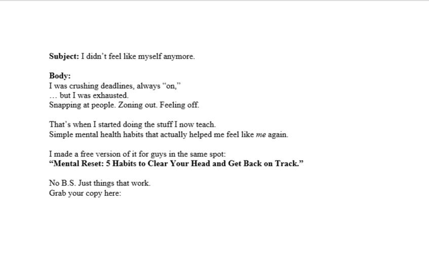 Hook – Story – Offer (HSO)